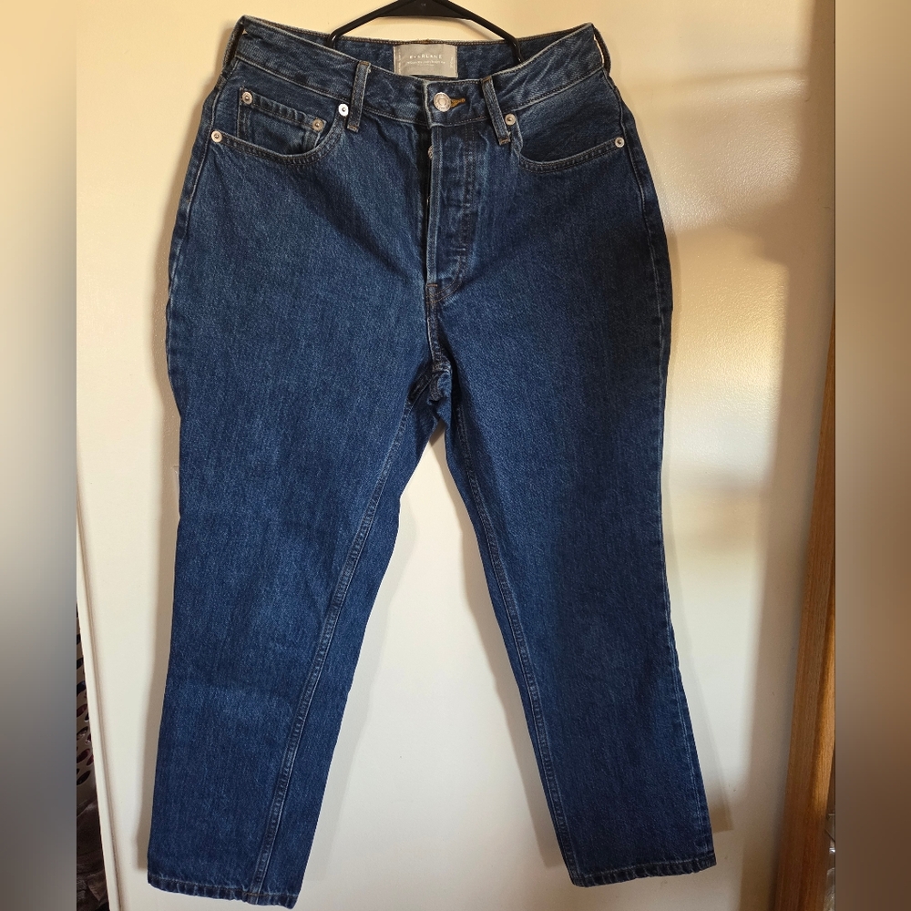 Everlane Dark Blue Women's Straight Leg Jeans